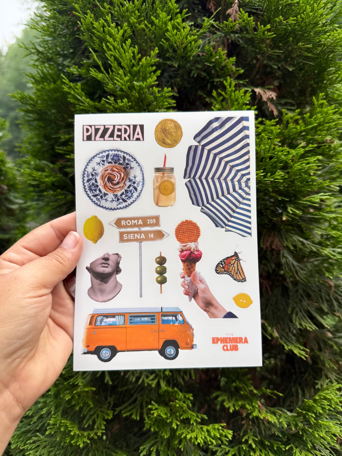 Italian Summer Sticker Sheet