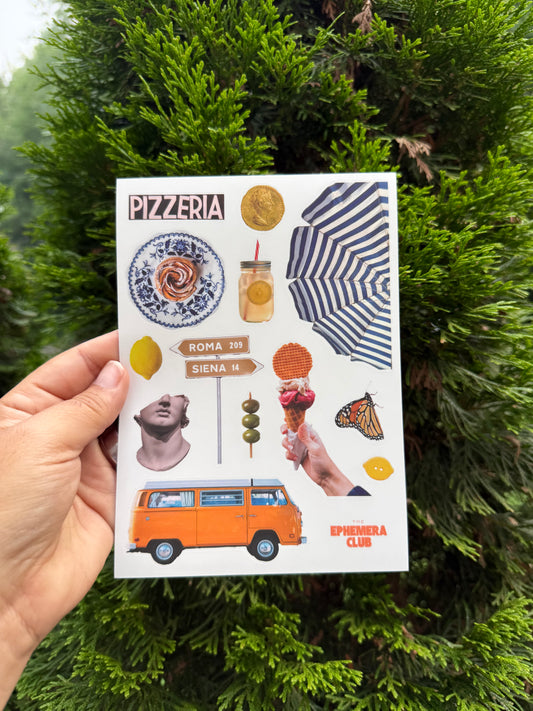 Italian Summer Sticker Sheet