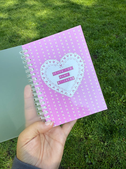 Reusable Sticker Book | Mini Sticker Collecting Album | Pocket Sticker Storage