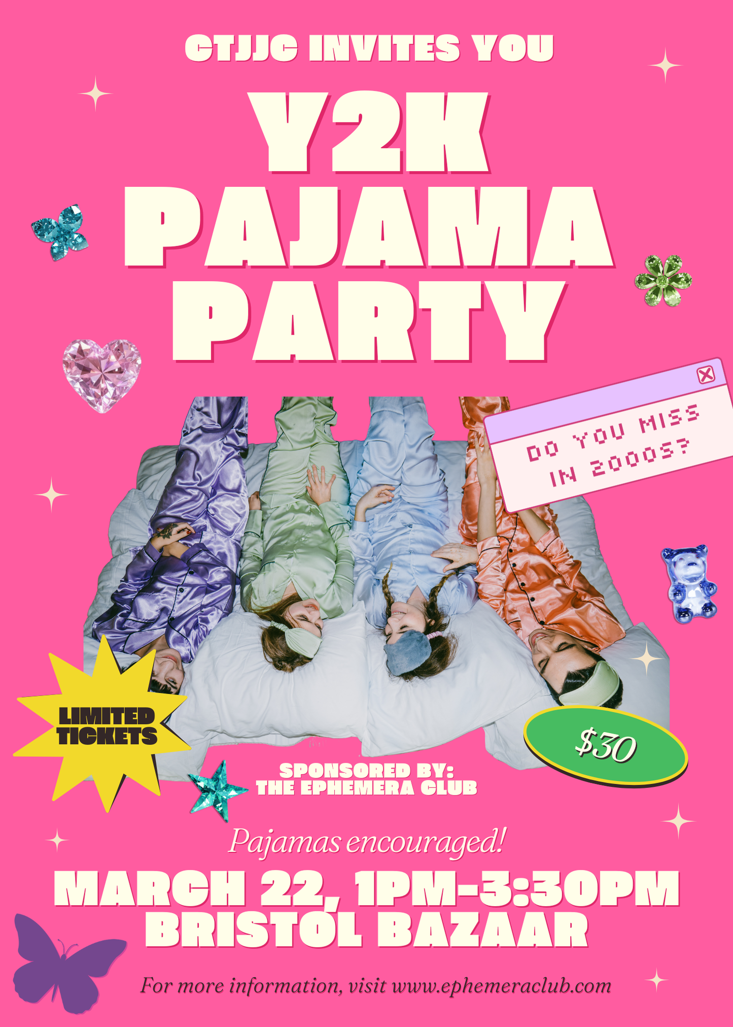 CT Junk Journal Club: Y2K Pajama Party