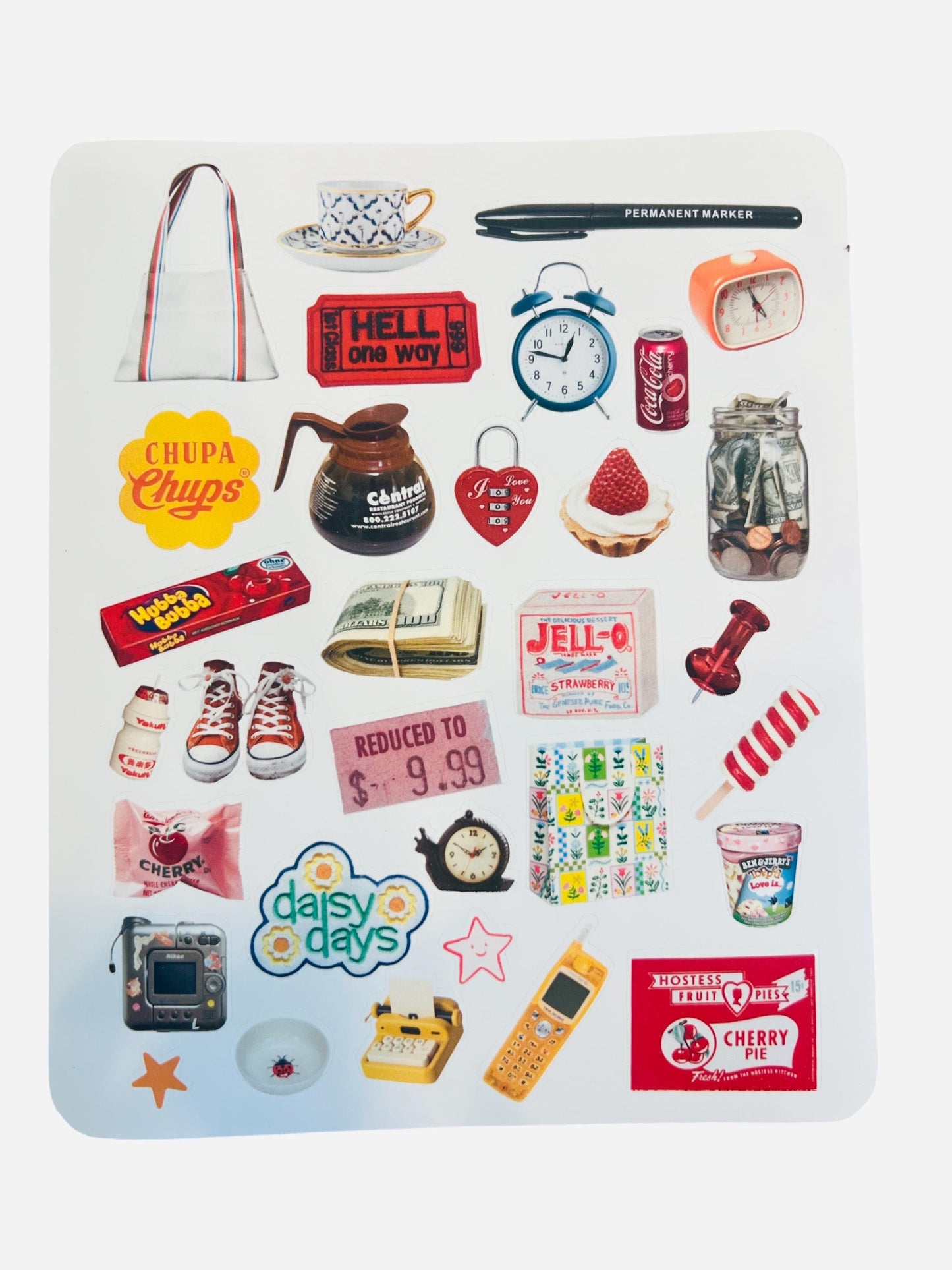 Vintage inspired- Aesthetic Stickers for Journaling & Crafts - Vol. 1 n 2 6x8