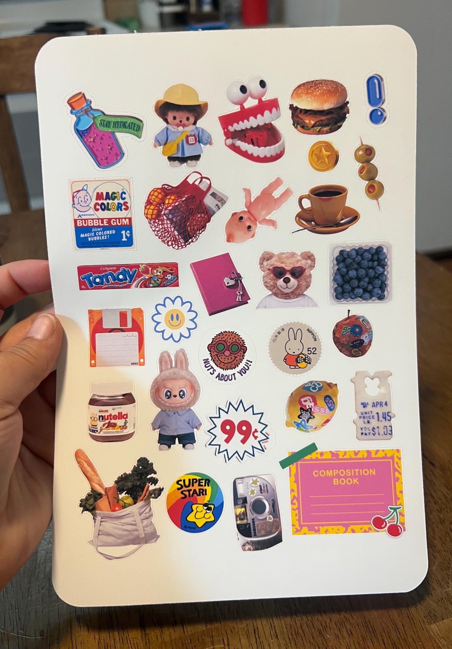 Retro Nostalgia n PNG, Y2K Sticker Sheet – Vol 3 n 4 - Vintage-Inspired Collage Stickers