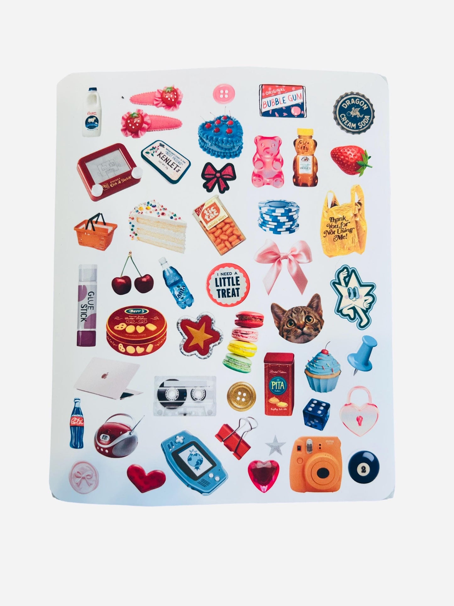 Vintage inspired- Aesthetic Stickers for Journaling & Crafts - Vol. 1 n 2 6x8