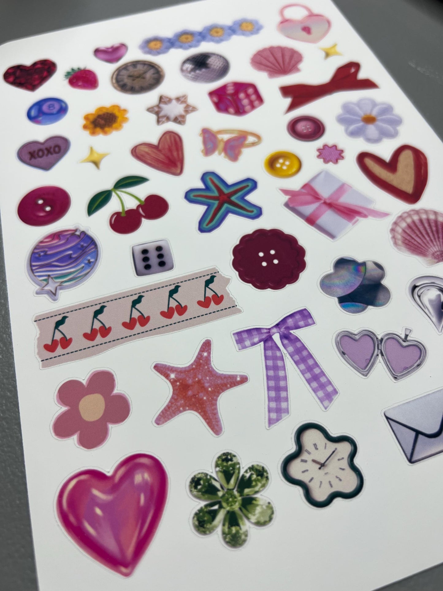 Pretty Little Things Sticker Sheet - Trinketcore Stickers