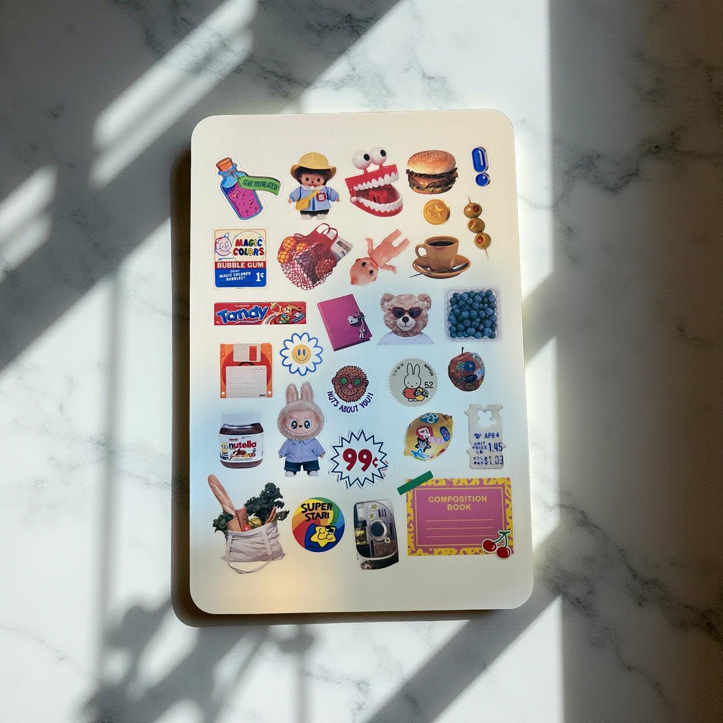Retro Nostalgia n PNG, Y2K Sticker Sheet – Vol 3 n 4 - Vintage-Inspired Collage Stickers