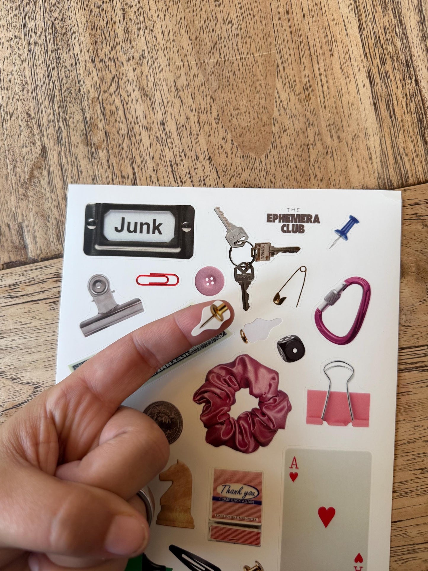 Junk Drawer Sticker Sheet