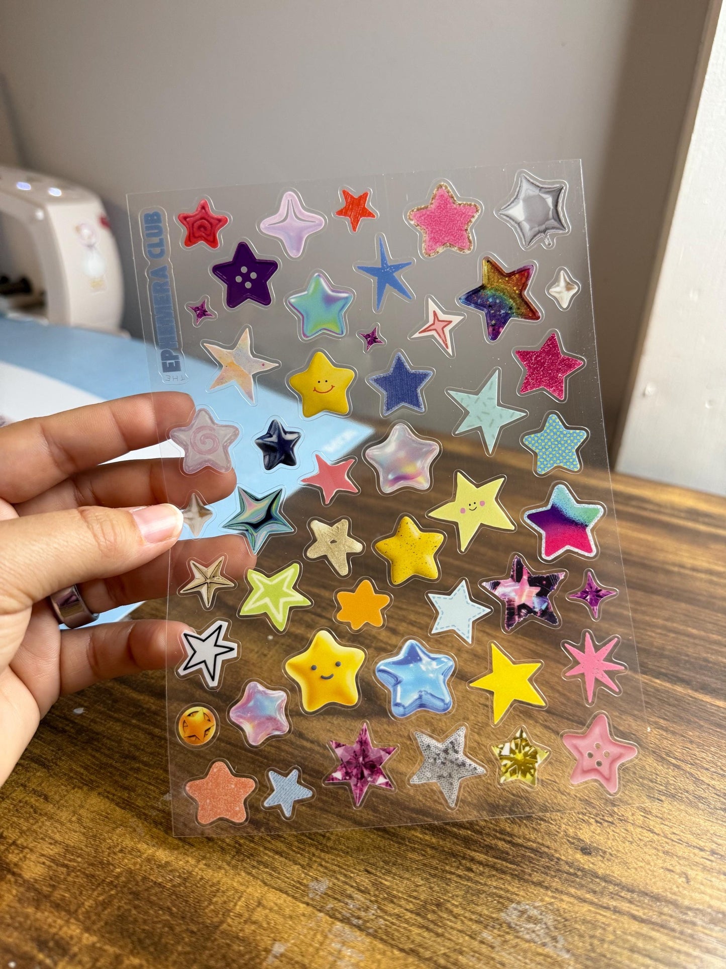 Stars do you like dem? | Vol. 2 | Star Stickers | Mixed Media Star Sticker Sheet | Scrapbook, Journal, Planner | 5x7