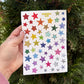 Rainbow Stars | 5x7