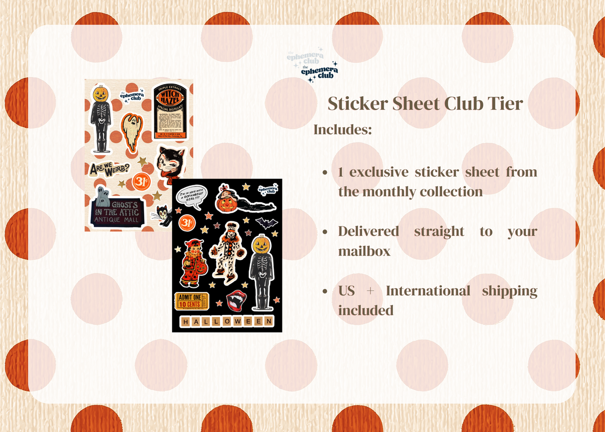 The Ephemera Club Happy Mail