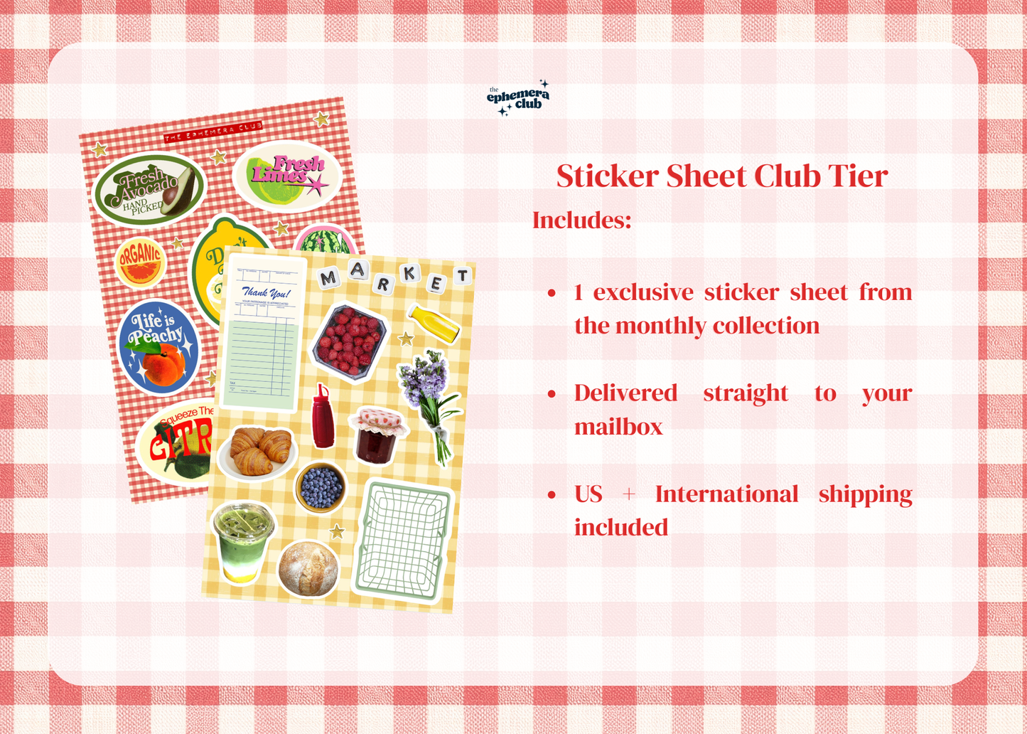The Ephemera Club Happy Mail