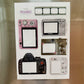 Y2K Camera Frame Magnets | Magnetic Photo Frames