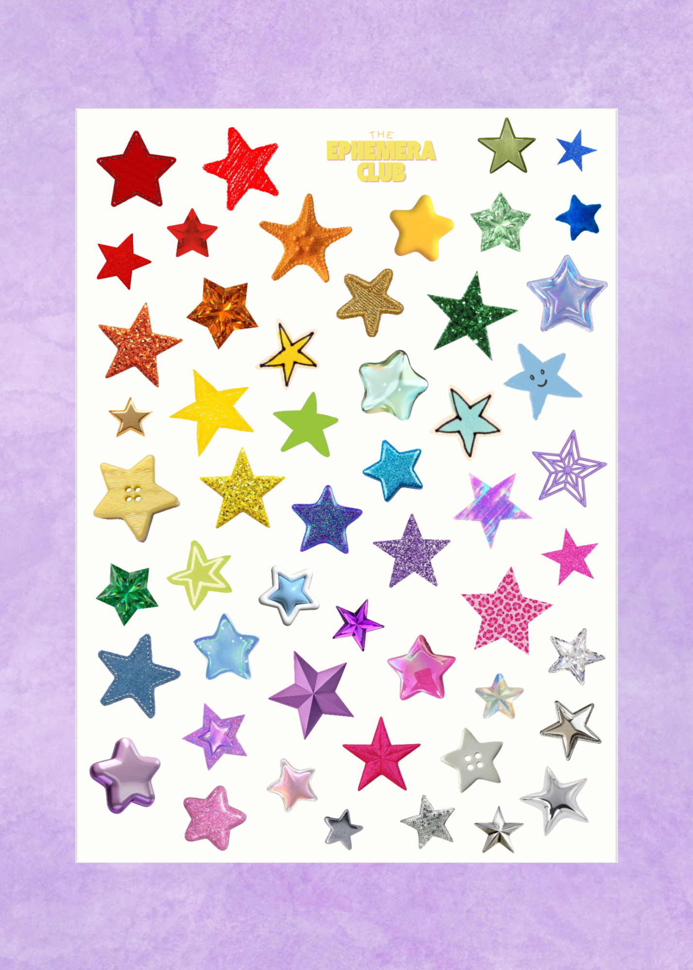 Rainbow Stars | 5x7