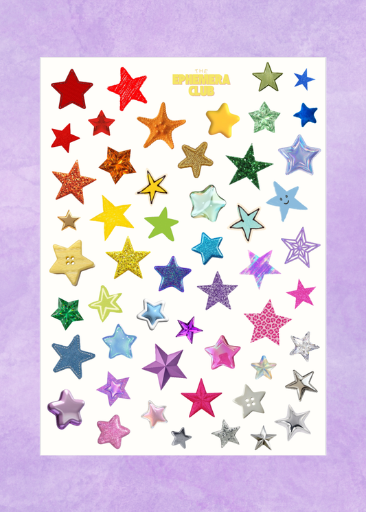 Rainbow Stars | 5x7