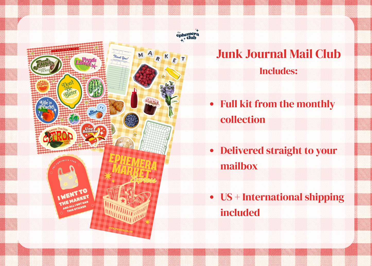 The Ephemera Club Happy Mail