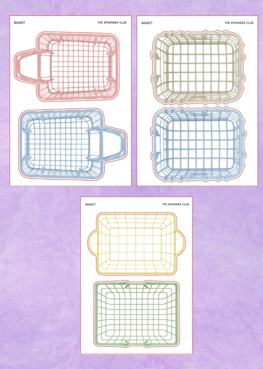 Basket Sticker Sheet