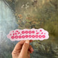SSRI Sweetheart Die Cut Sticker
