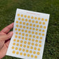 Flower Alphabet Sticker Sheet | Journal Letter Stickers