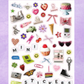 Mini Stickers Sticker Sheet - Vol. 1