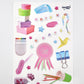 Arts & Crafts Sticker Sheet