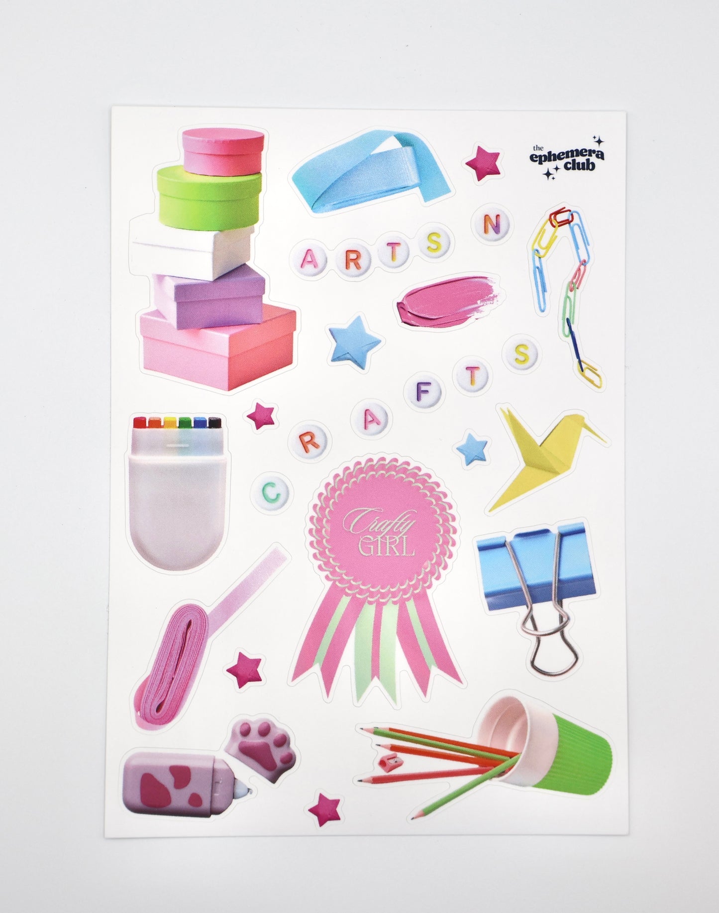 Arts & Crafts Sticker Sheet