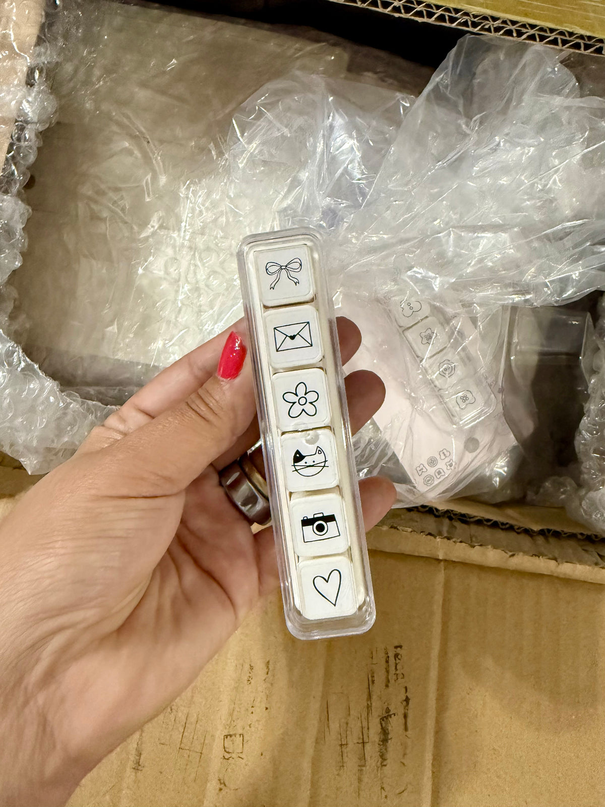 Mini Self-Inking Stamp Set
