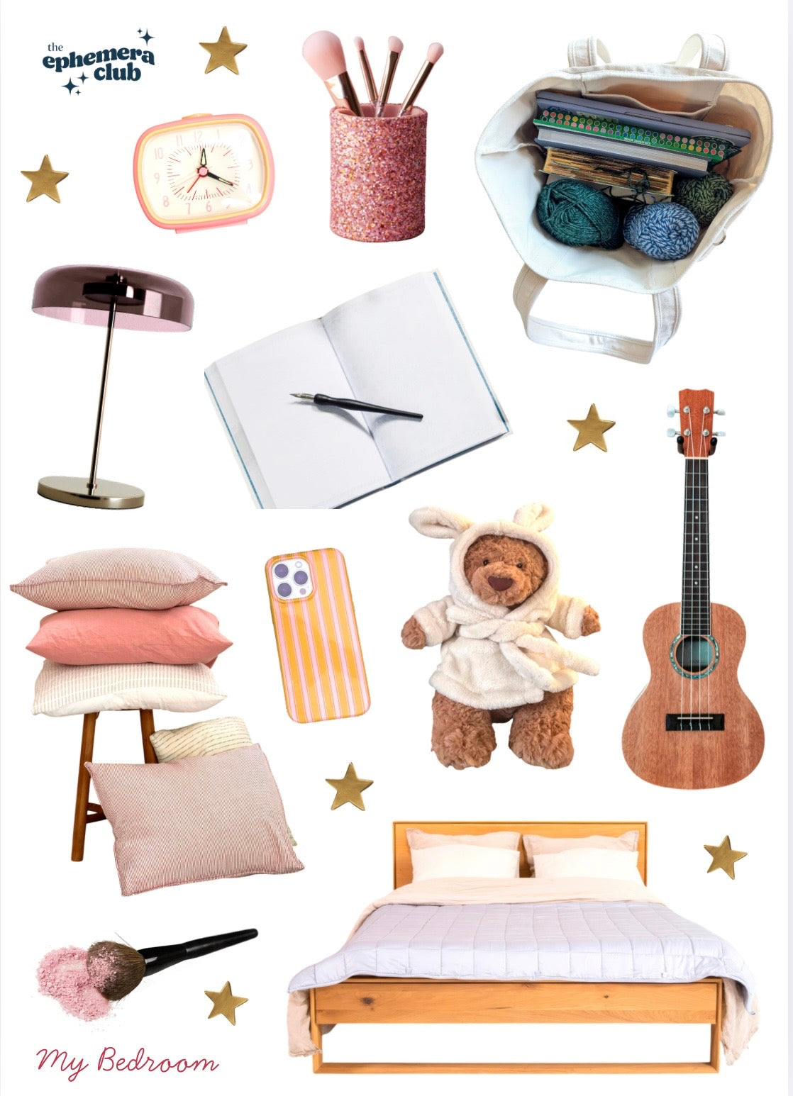 My Bedroom Sticker Sheet