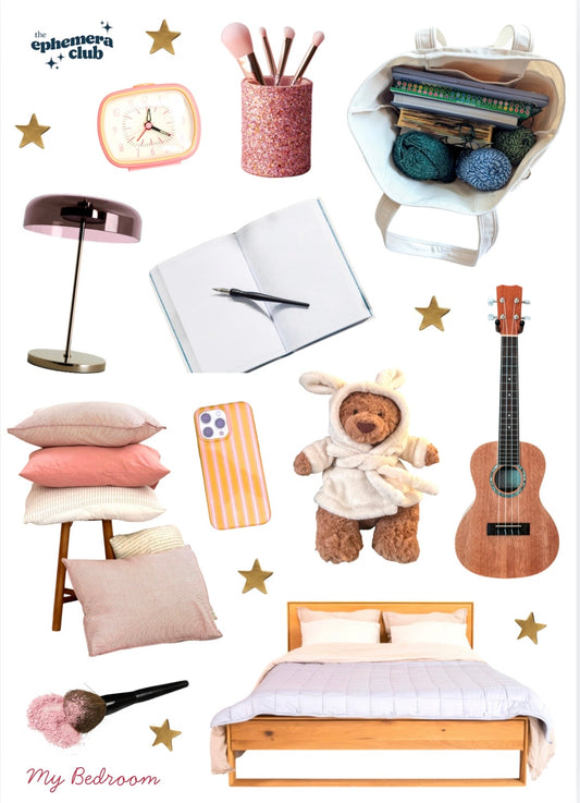 My Bedroom Sticker Sheet