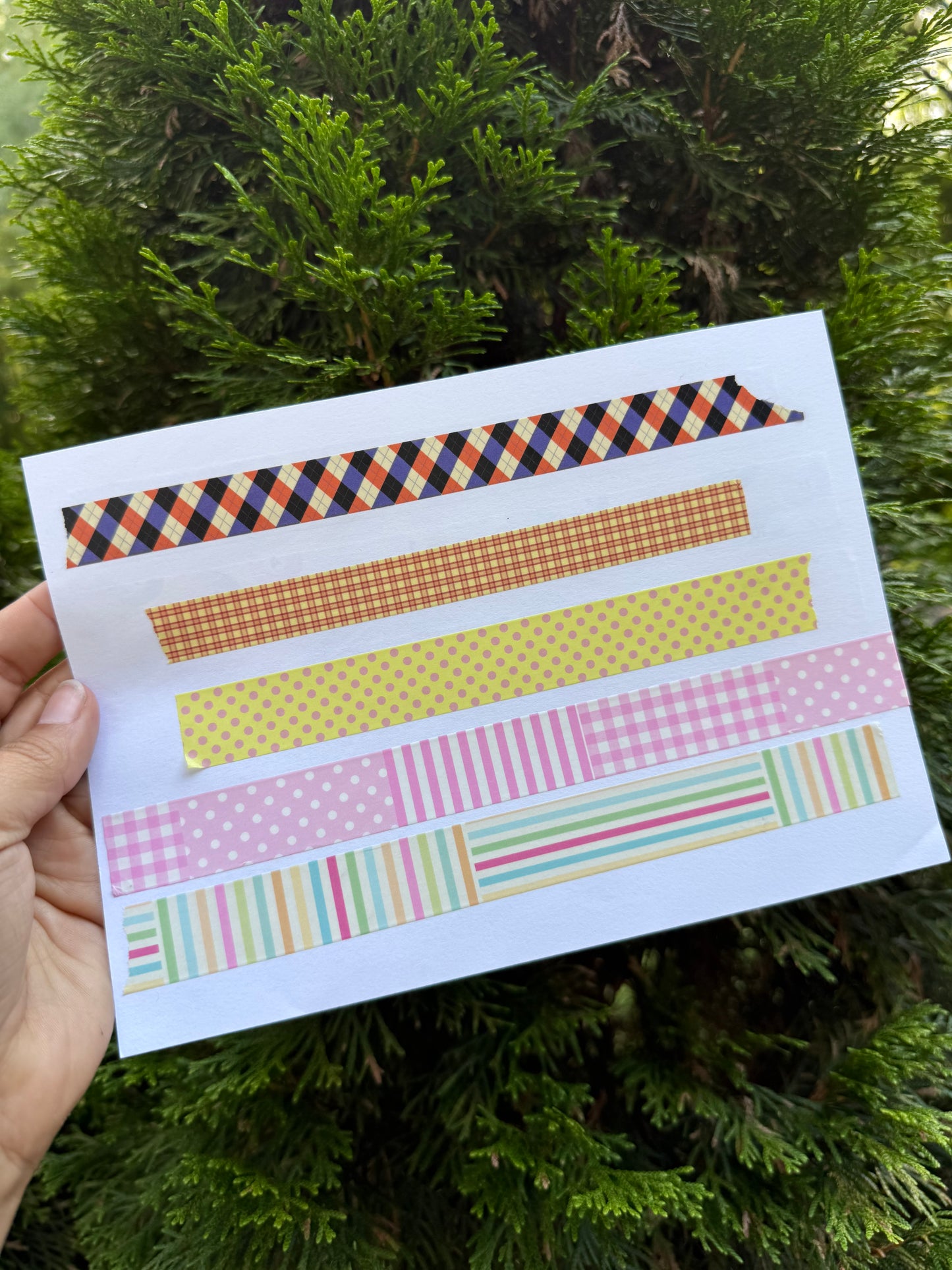 Pink Patchwork Washi Tape