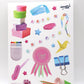 Arts & Crafts Sticker Sheet