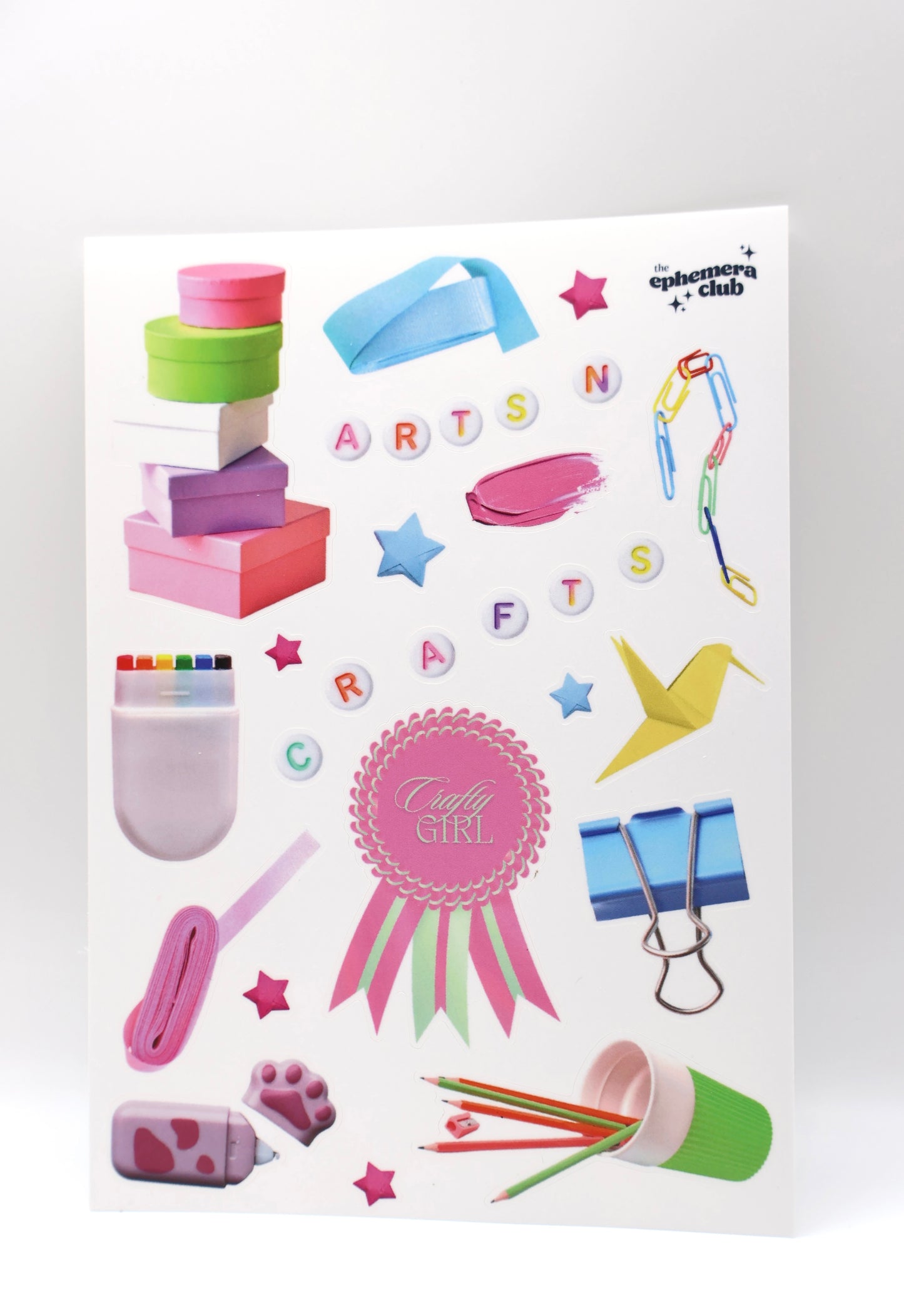 Arts & Crafts Sticker Sheet