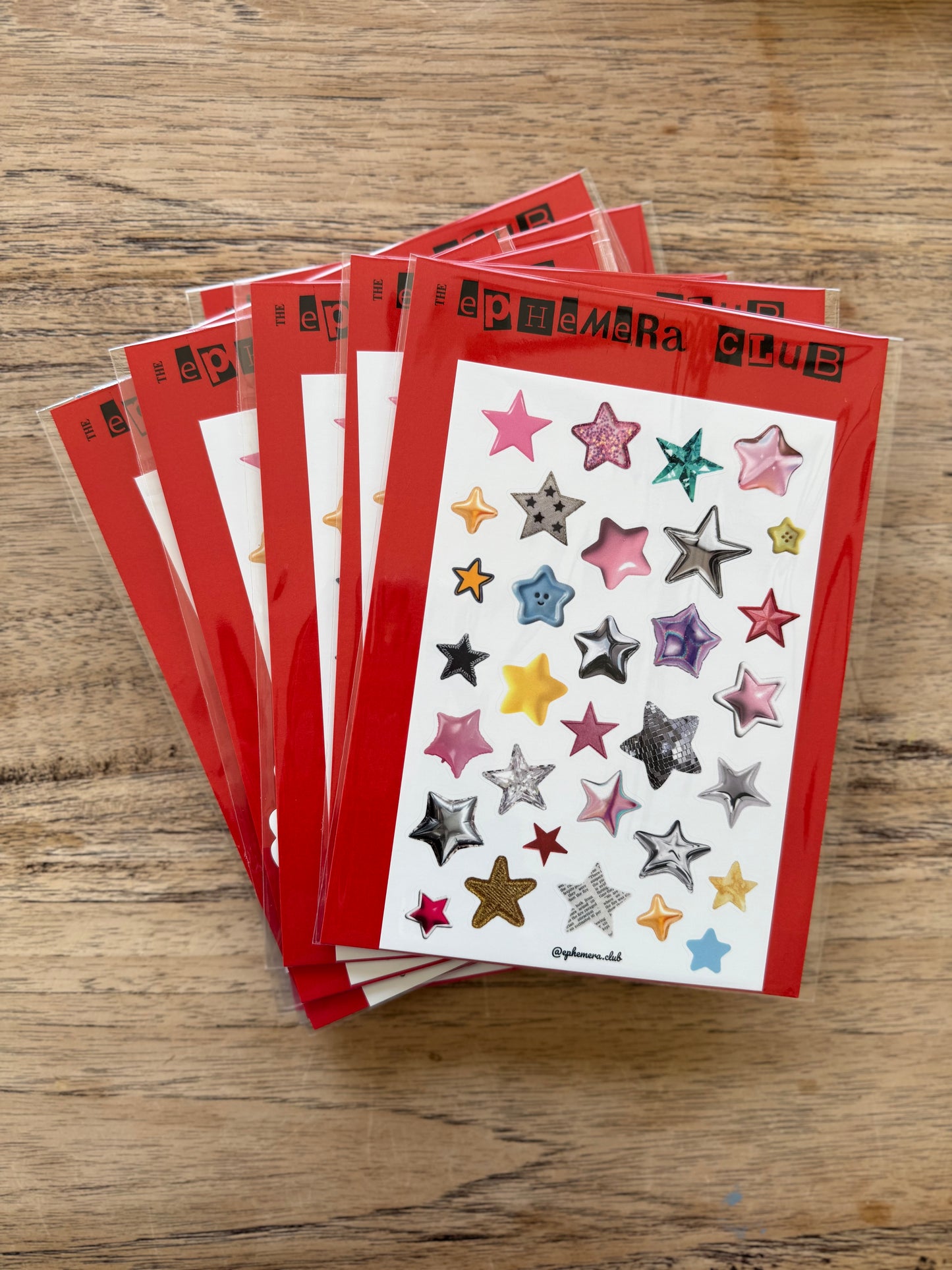 Star Stickers – Cute Scrapbook & Journal Decor | 4x6