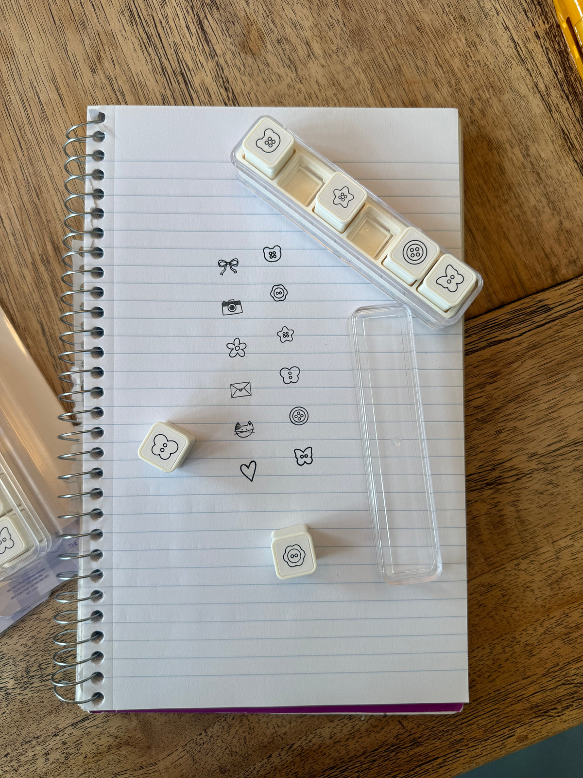 Mini Self-Inking Stamp Set