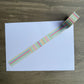 Pastel Striped Washi Tape