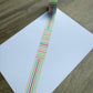 Pastel Striped Washi Tape