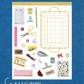 Large Craft Basket Sticker Sheet