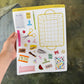 Large Craft Basket Sticker Sheet