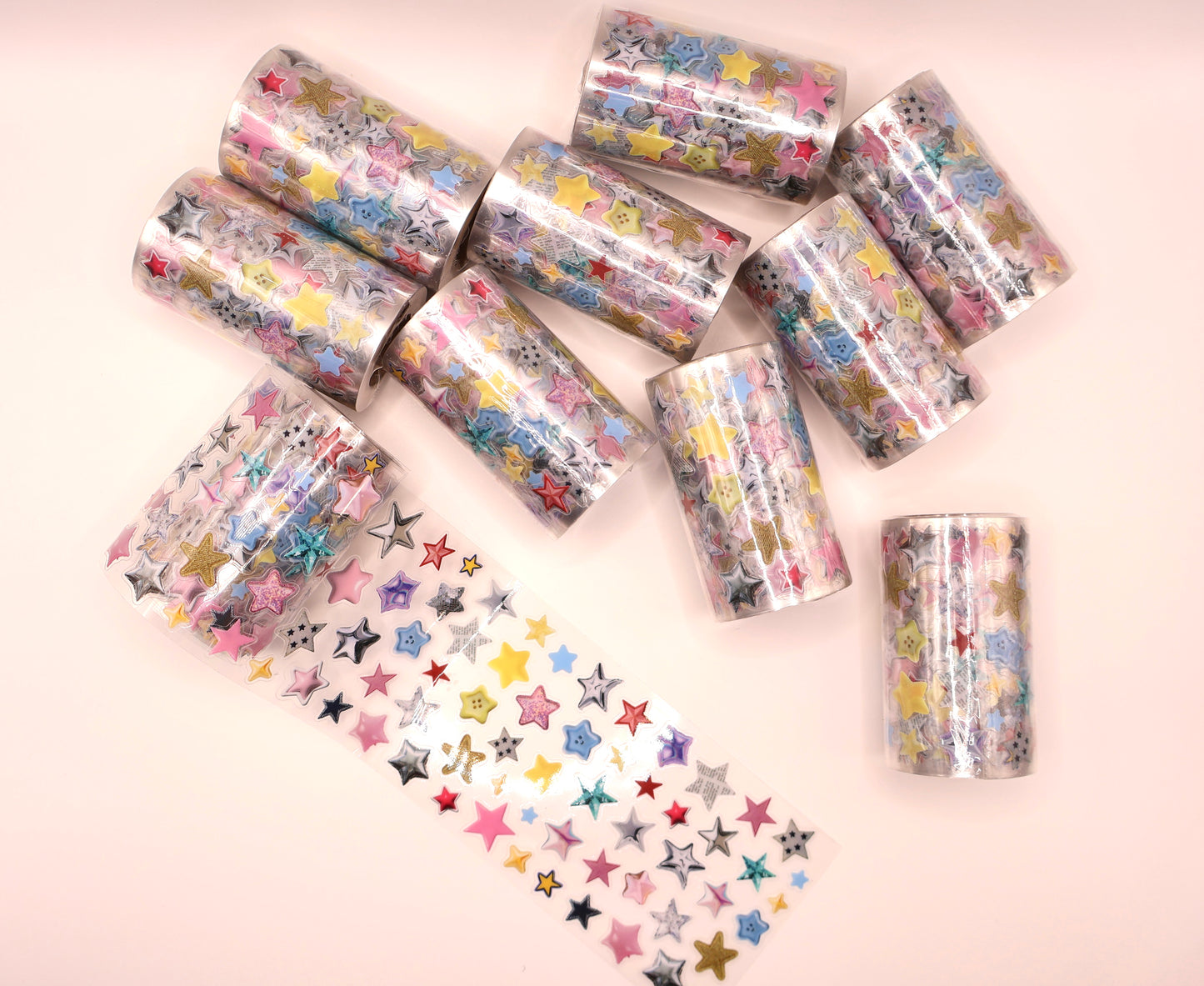 Colorful Stars PET Tape