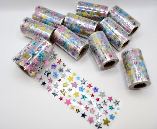 Colorful Stars PET Tape