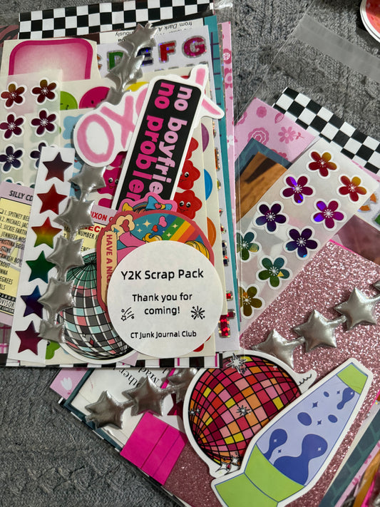 Y2K Event Mystery Pack – Limited Edition Ephemera & Stickers