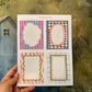 Decorative Frame Sticker Sheet