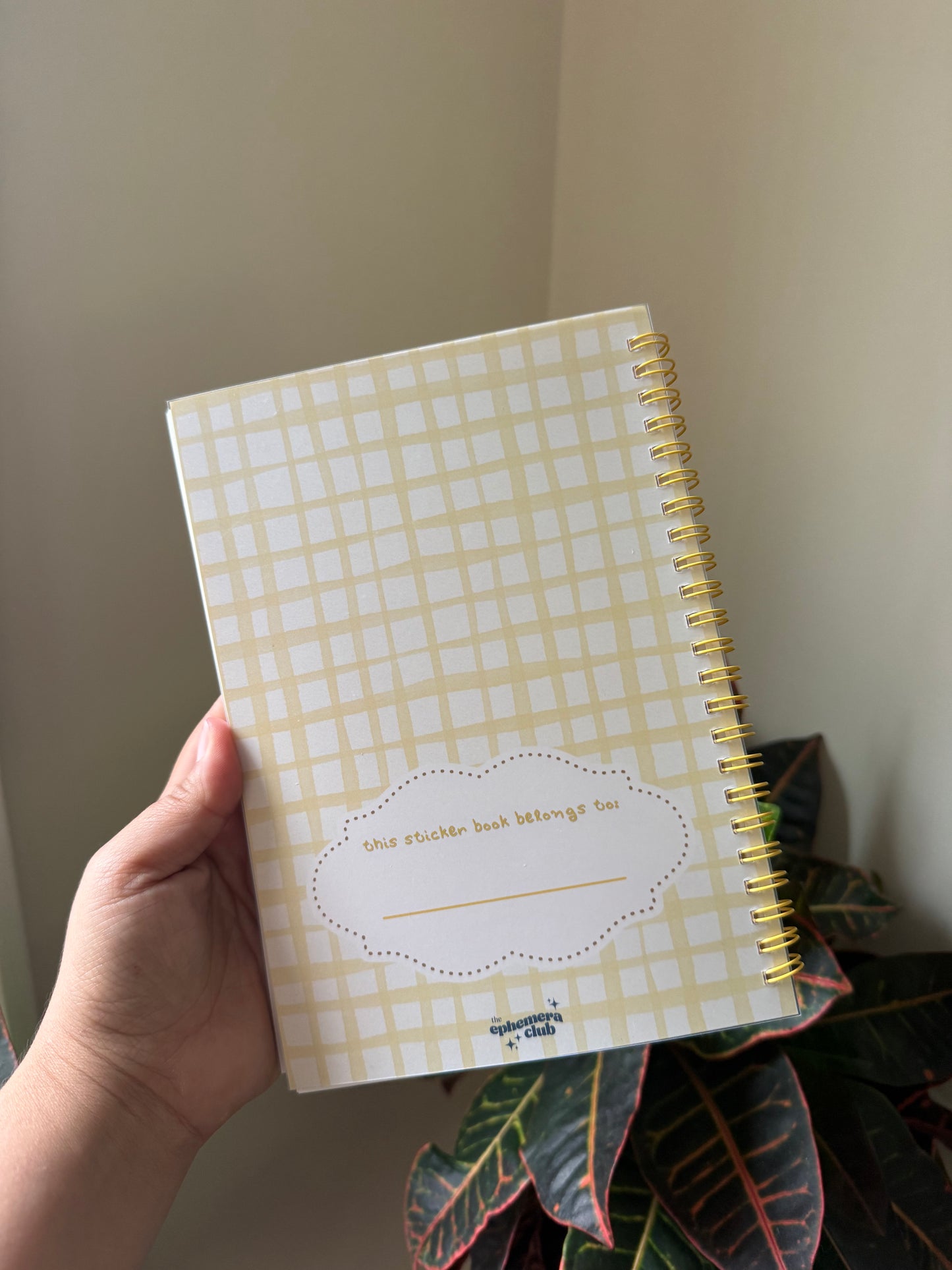 Emotionally Attached to My Stickers – Reusable A5 Sticker Book