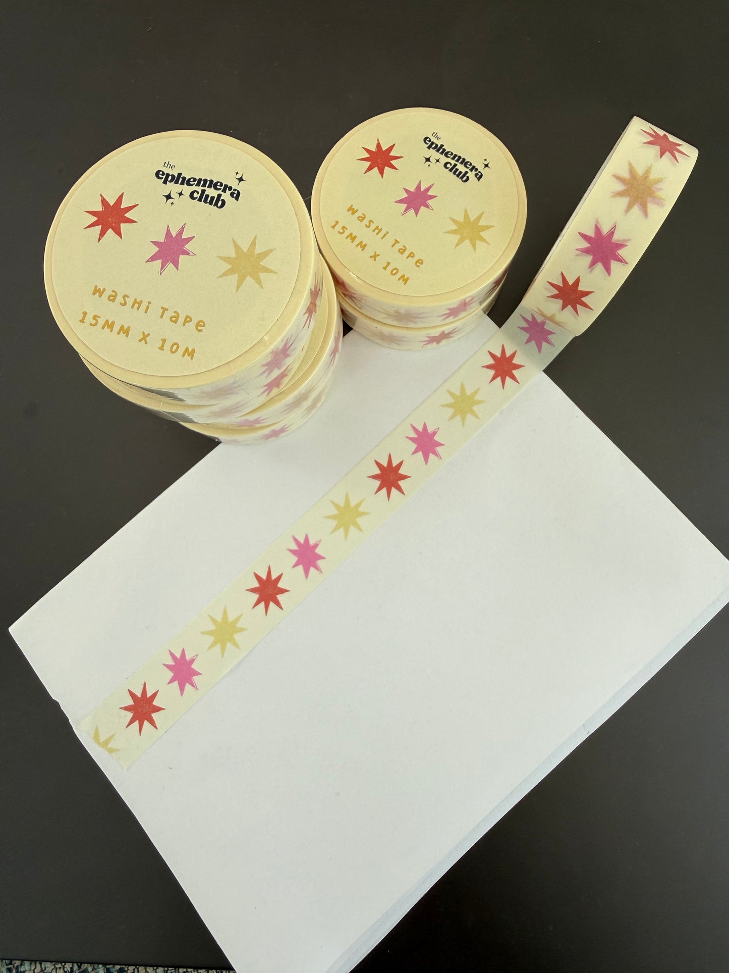 Retro Stars Washi Tape