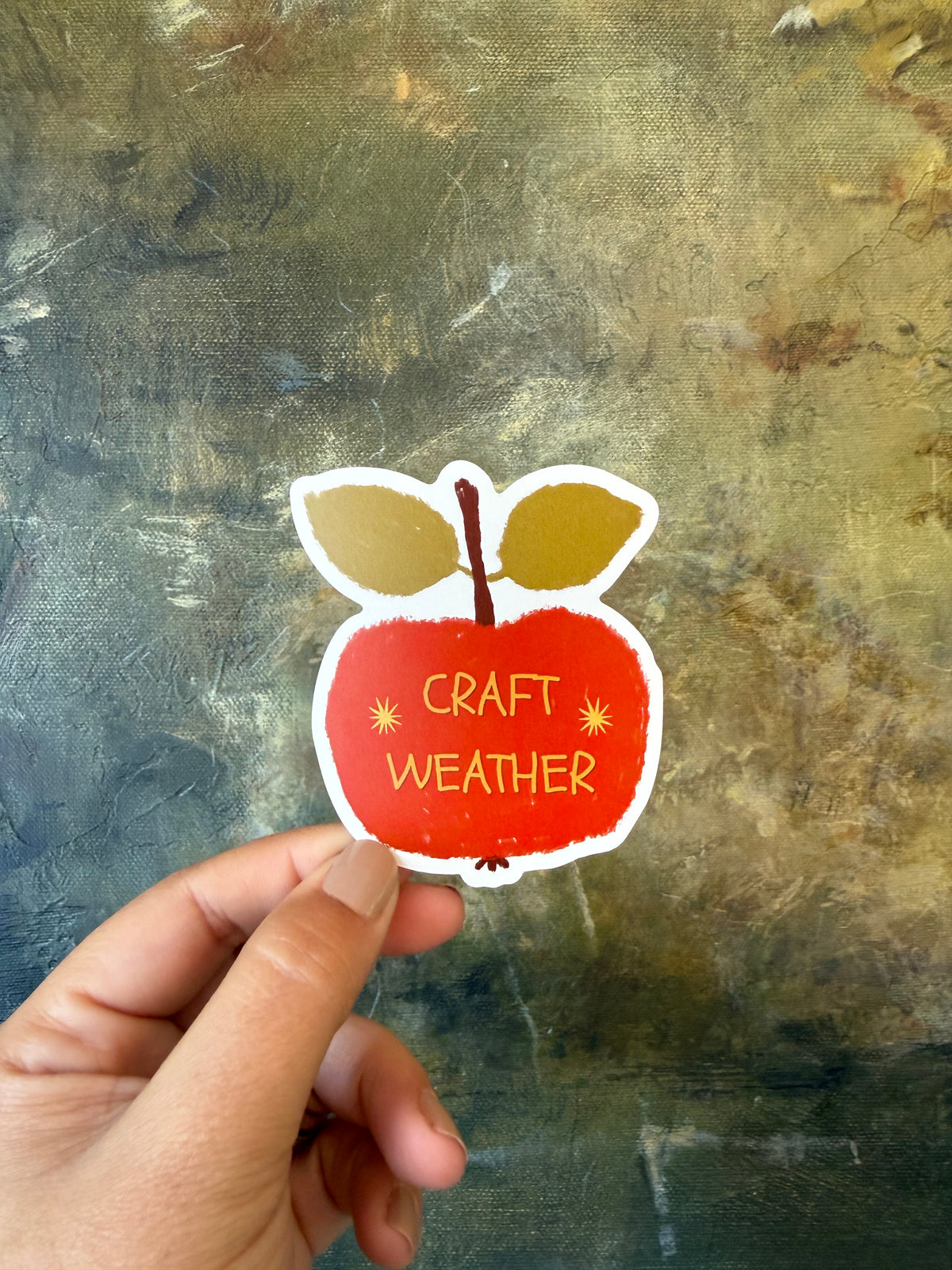 Craft Weather Die Cut Sticker