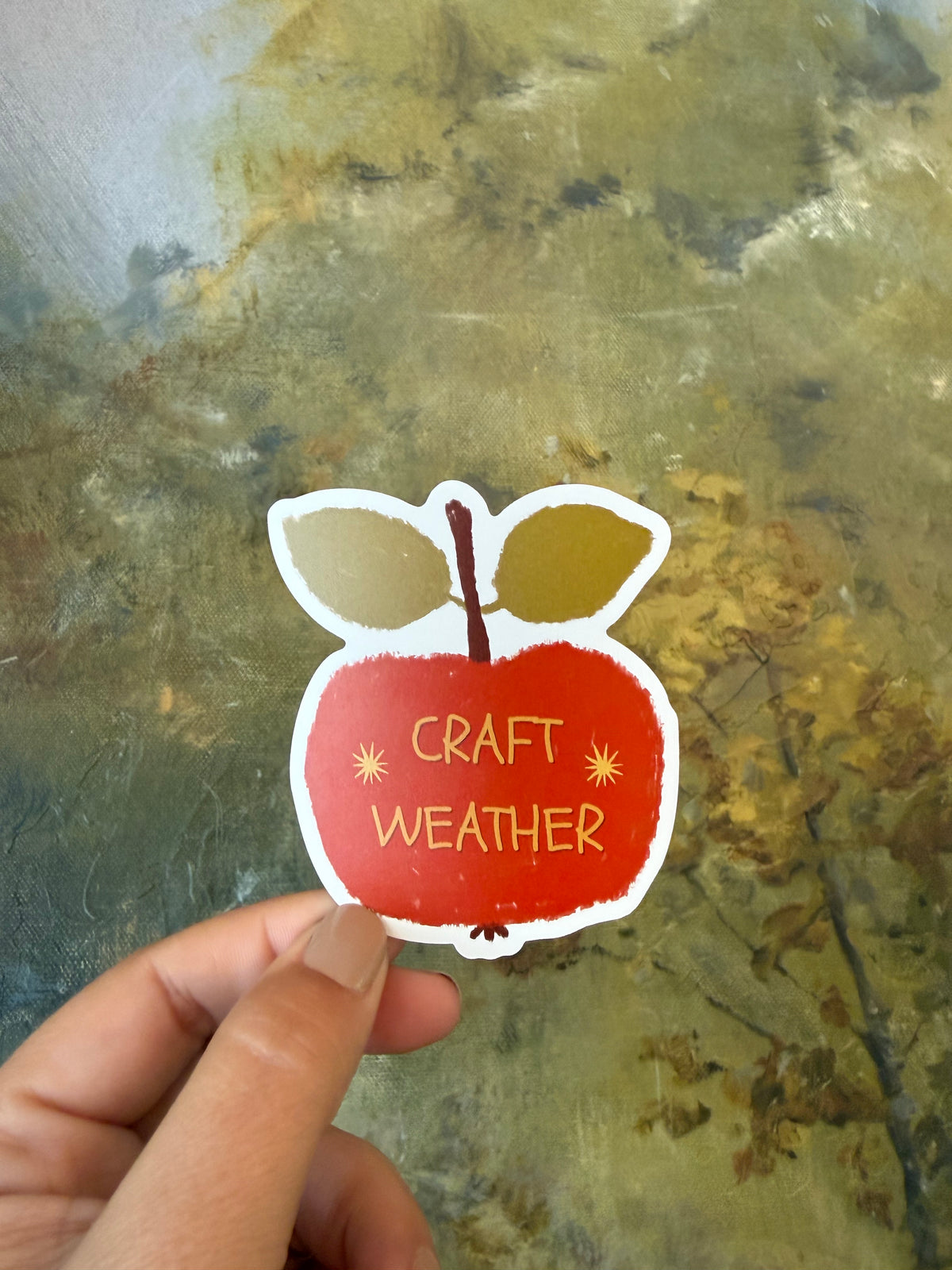Craft Weather Die Cut Sticker
