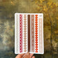 Autumn Lace & Trim Sticker Sheet