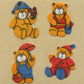 Sticker Magic UK - Furrie Teddies  - Mini Sheet
