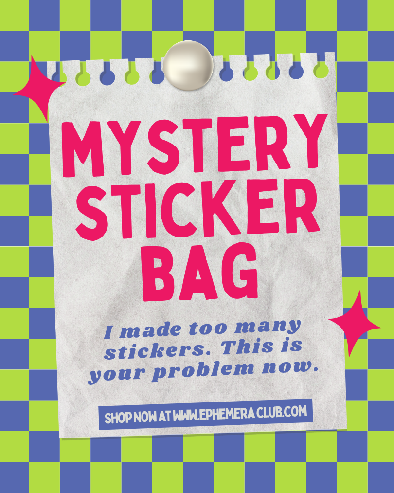 Mystery Sticker Grab Bag