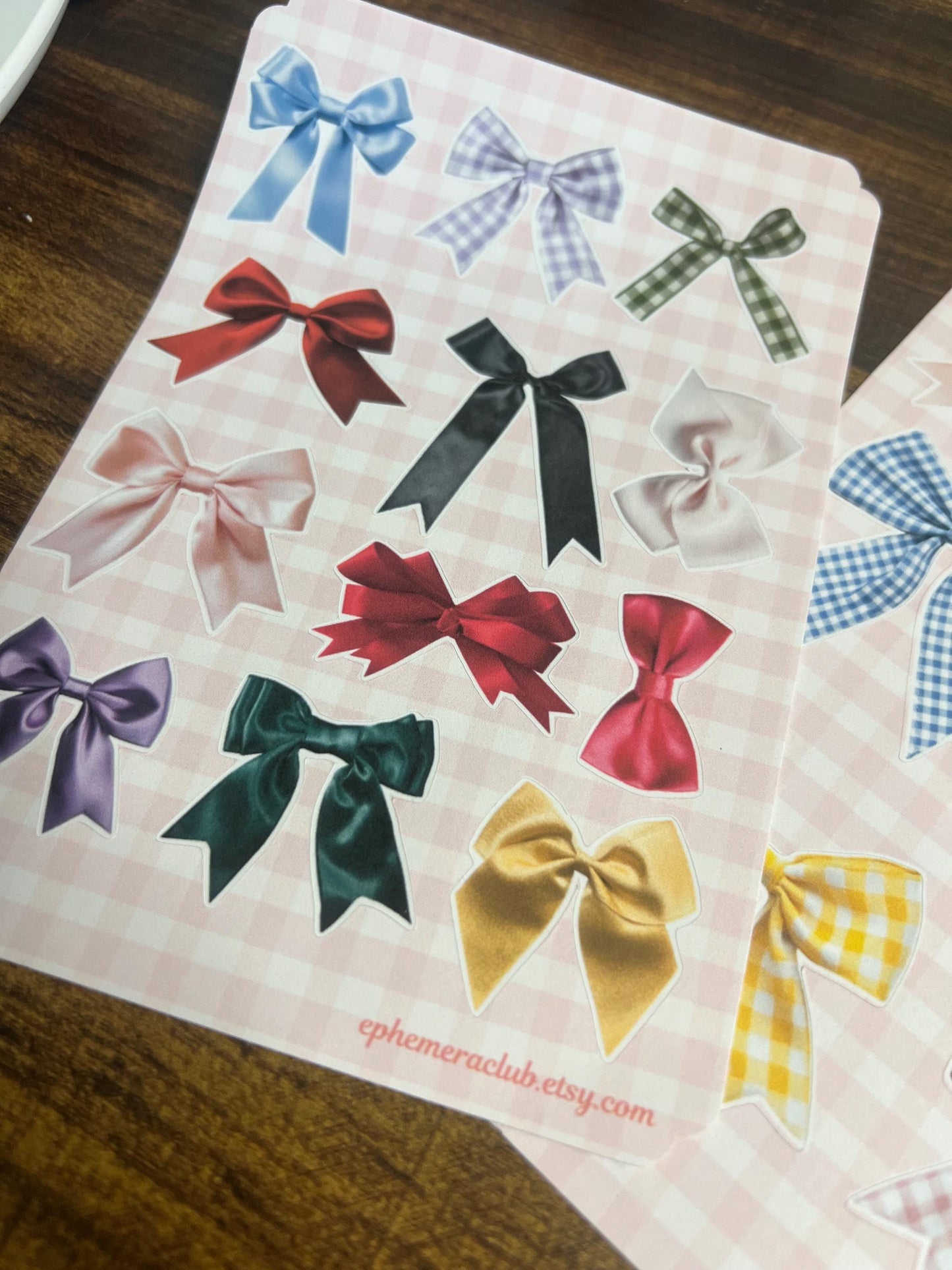 So Many Bows! Sticker Sheet – Cute & Colorful Stickers