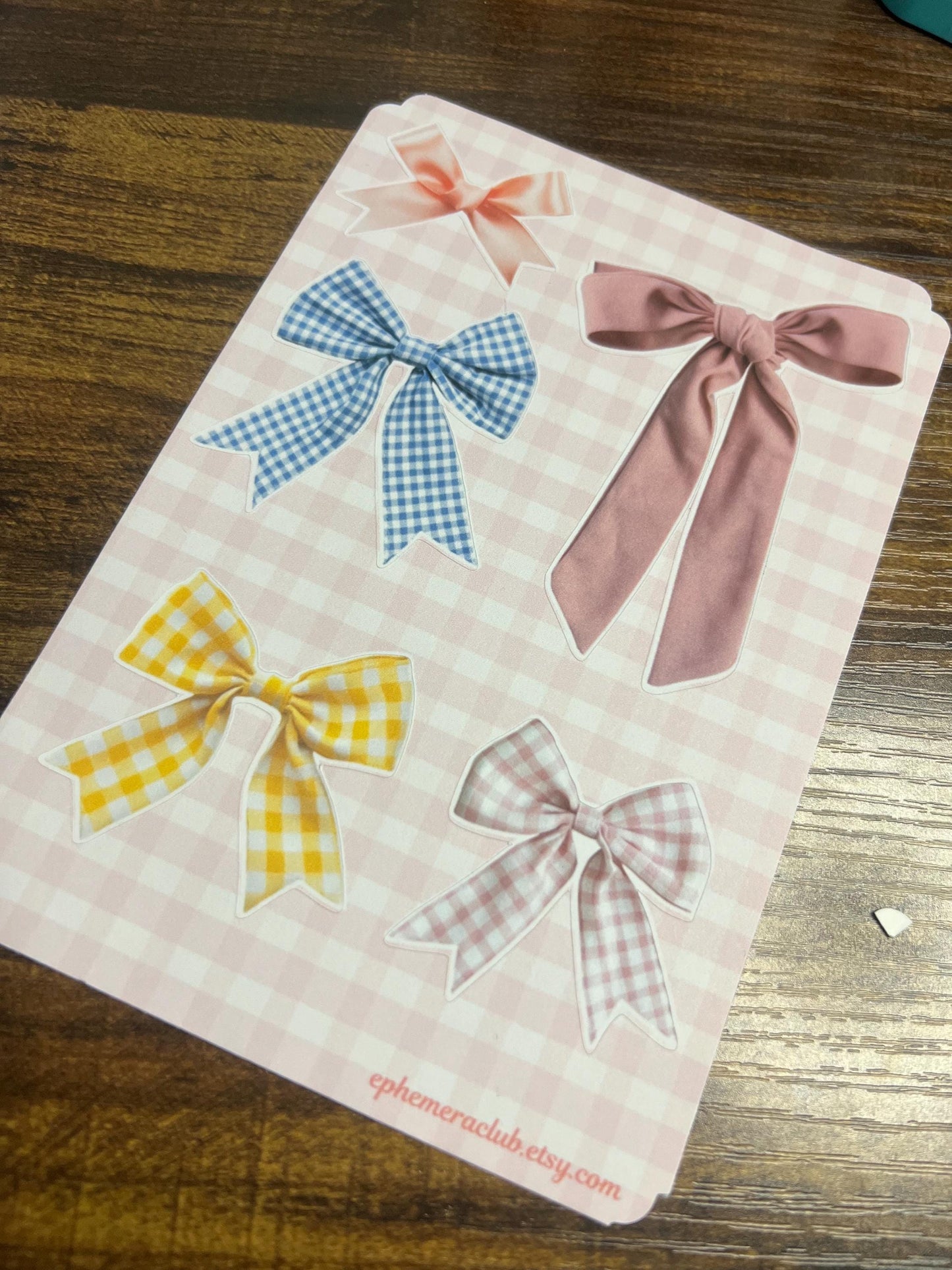 So Many Bows! Sticker Sheet – Cute & Colorful Stickers