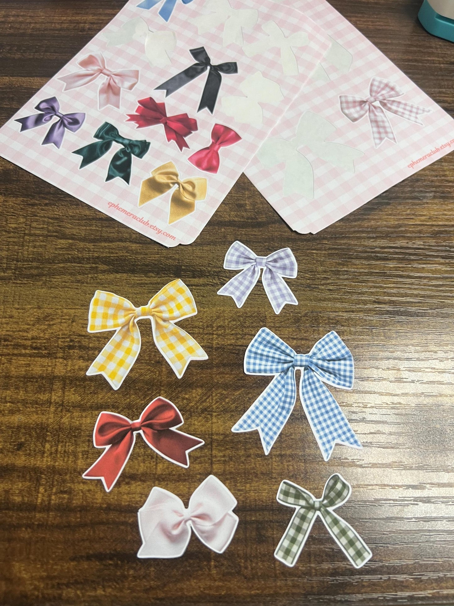 So Many Bows! Sticker Sheet – Cute & Colorful Stickers